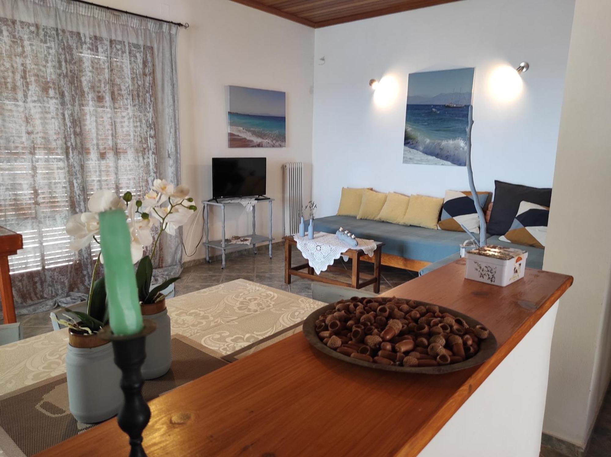 Tas Millstone Seaside House Villa Marathias  Exterior photo